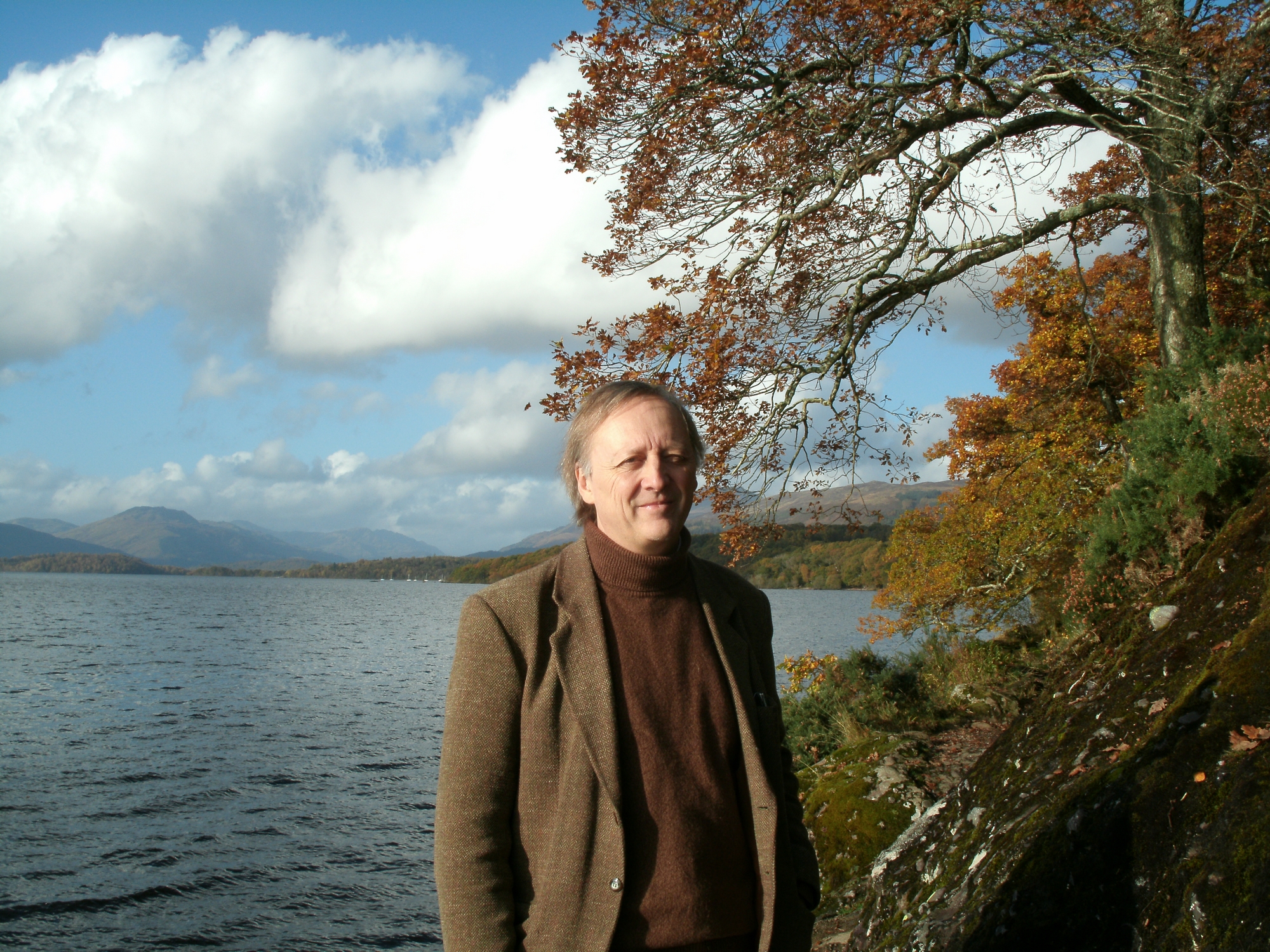 Olivier Salazar-Ferrer, nell’ottobre 2015, davanti al loch Lomond (Scozia).